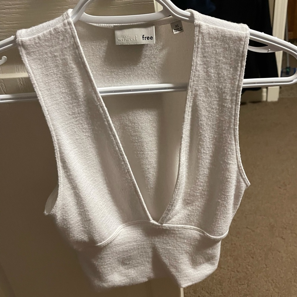 Wilfred croped blouse